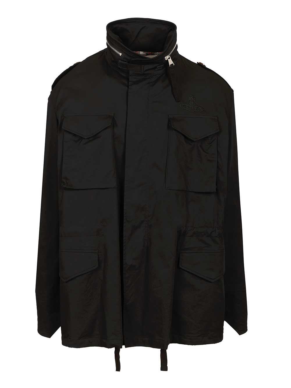 Hilda Jesser Jacket Black Cotton Elastane