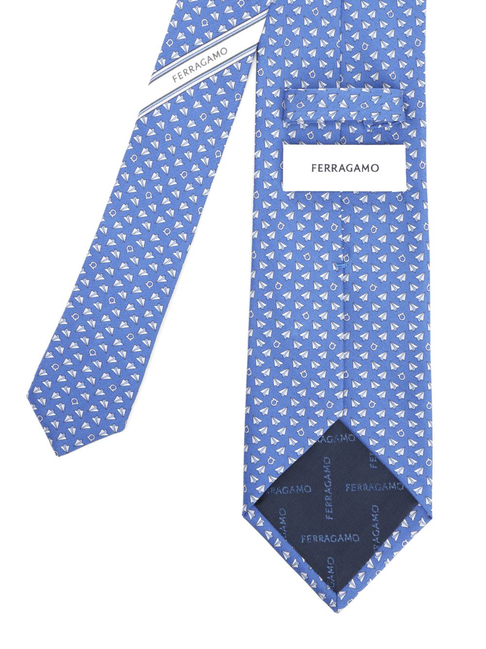 Silk tie Light Blue Scarves And Foulards