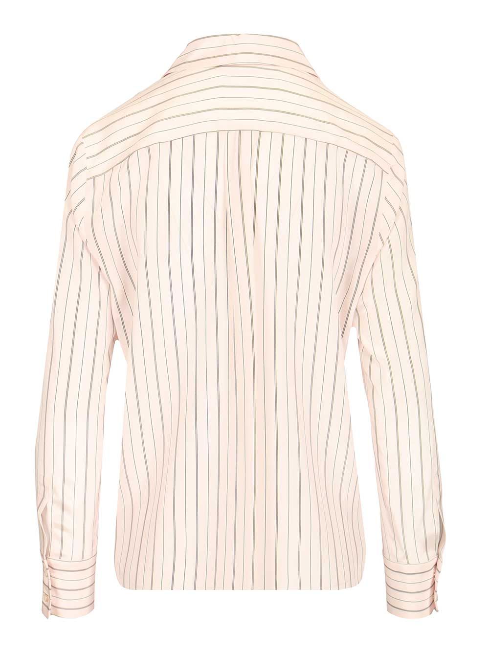 Crêpe de Chine shirt Rose Seta