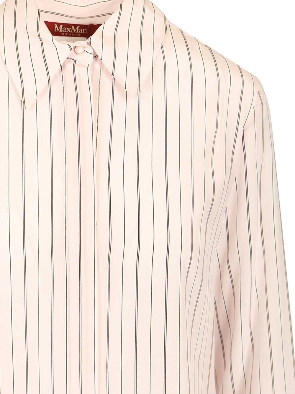 Crêpe de Chine shirt Rose Seta