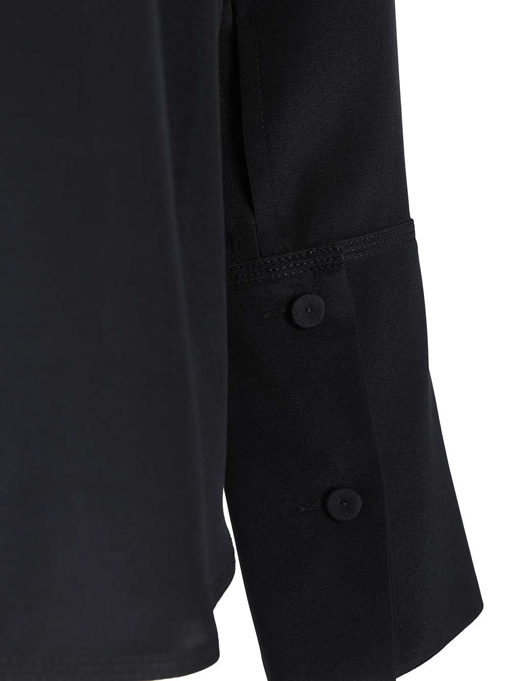 Oversized shirt Voliera Blue Silk