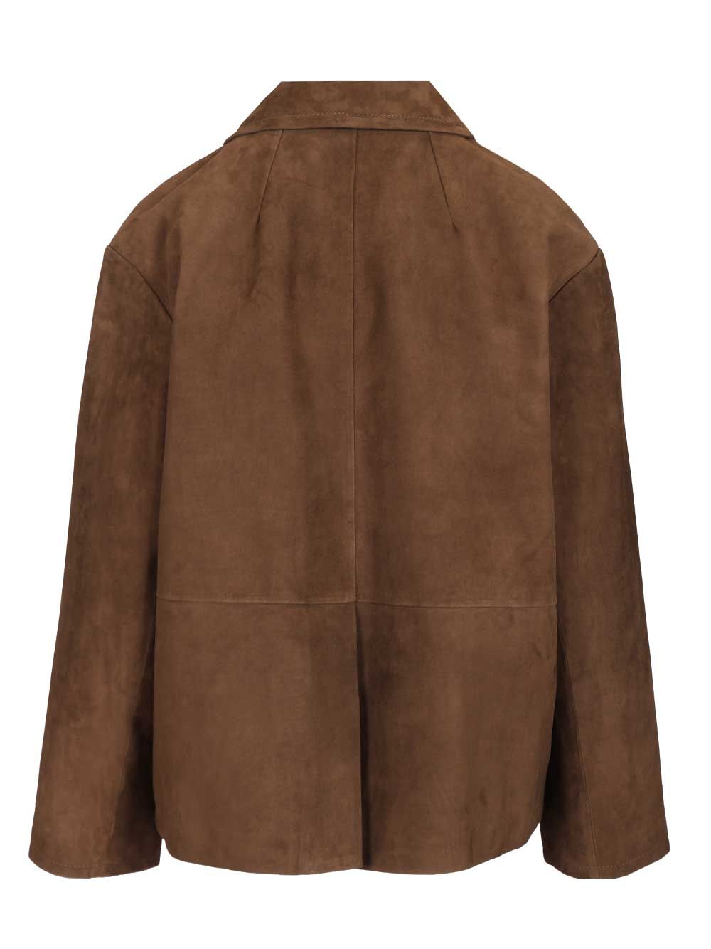 Suede jacket Brown 1oo% Learther