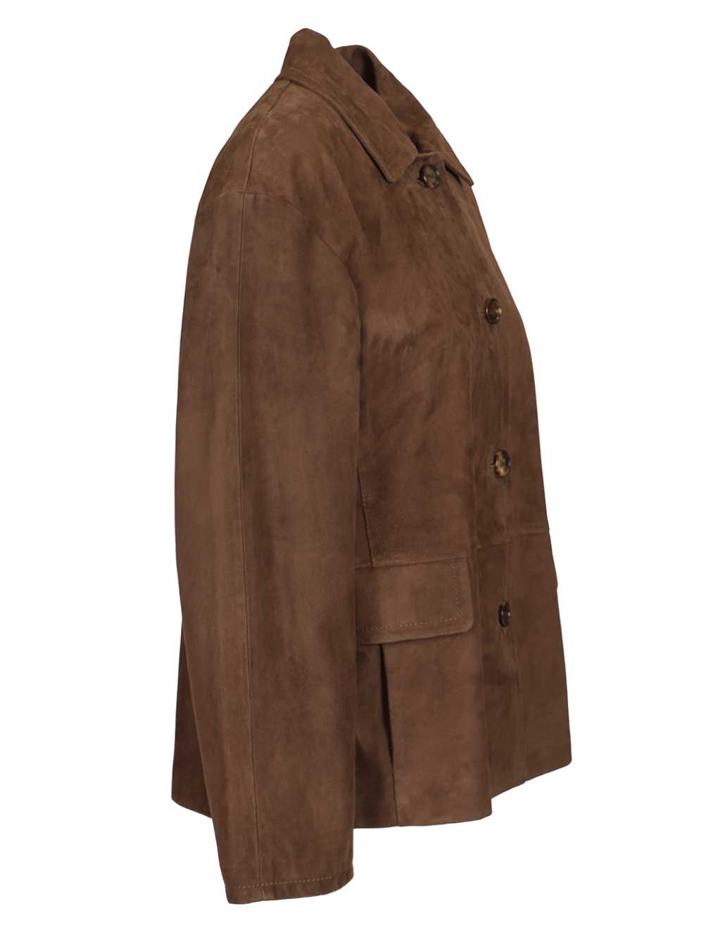 Suede jacket Brown 1oo% Learther