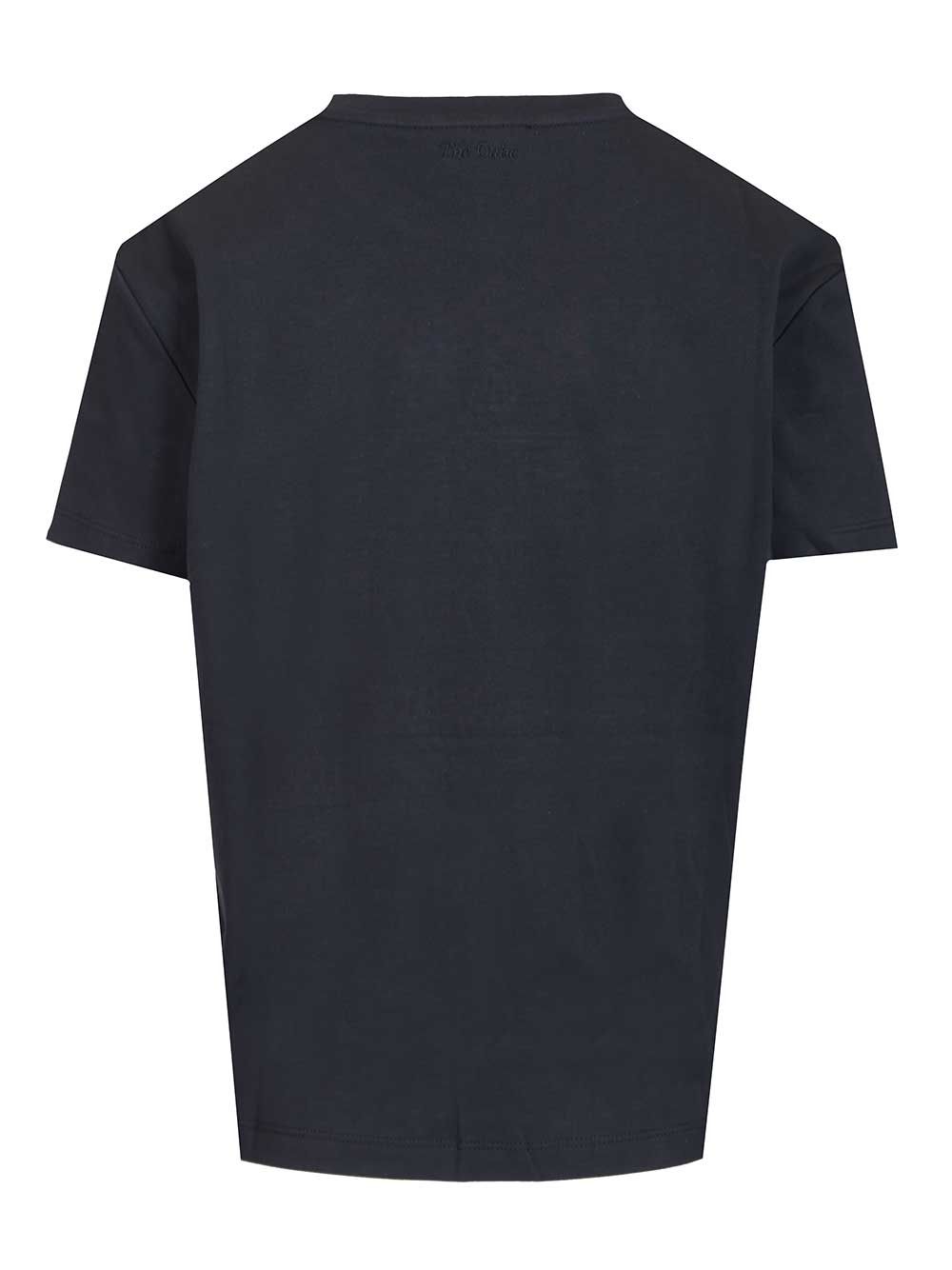 Jersey T-shirt Blue Cotton