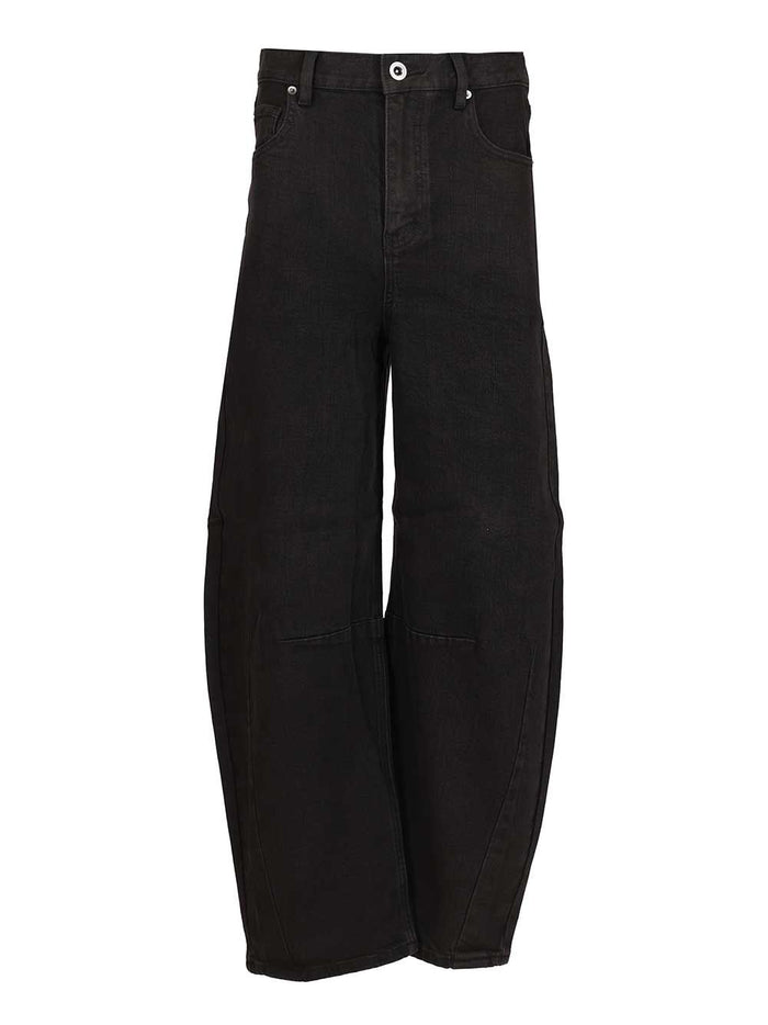 Barrel Jeans Black