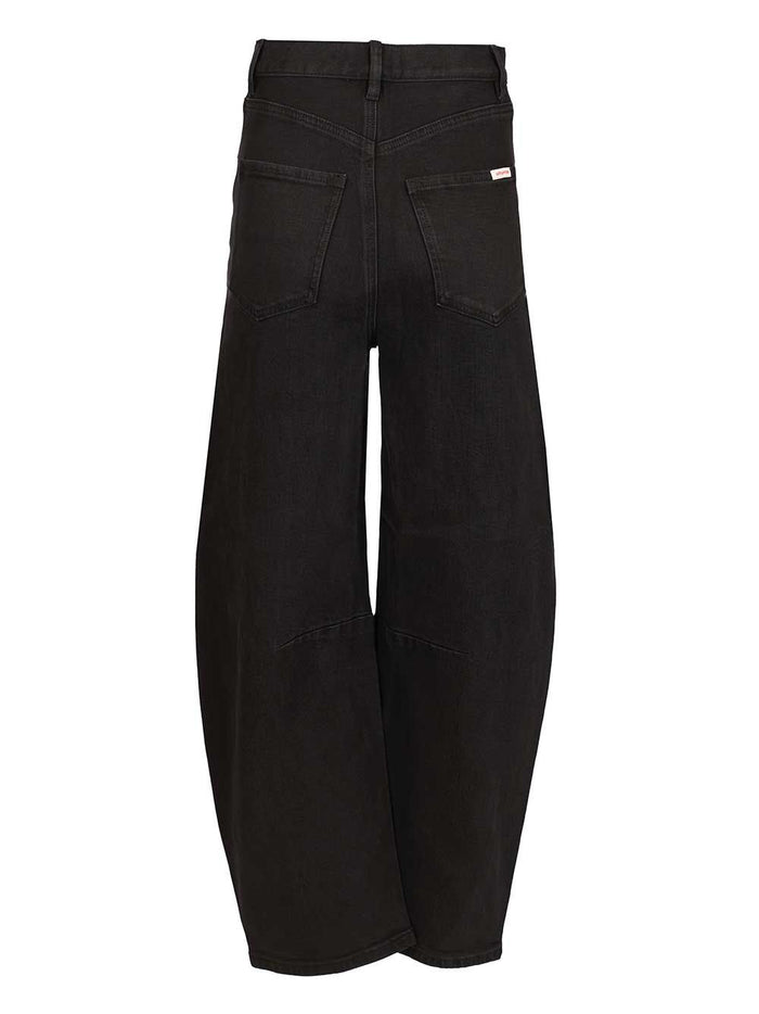 Barrel Jeans Black