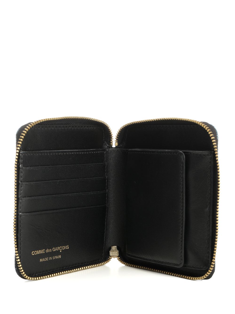 Zip-Around Patchwork Wallet Blue