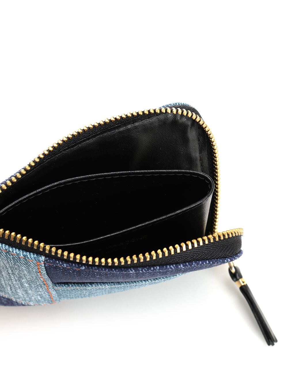 Patchwork Wallet Blue