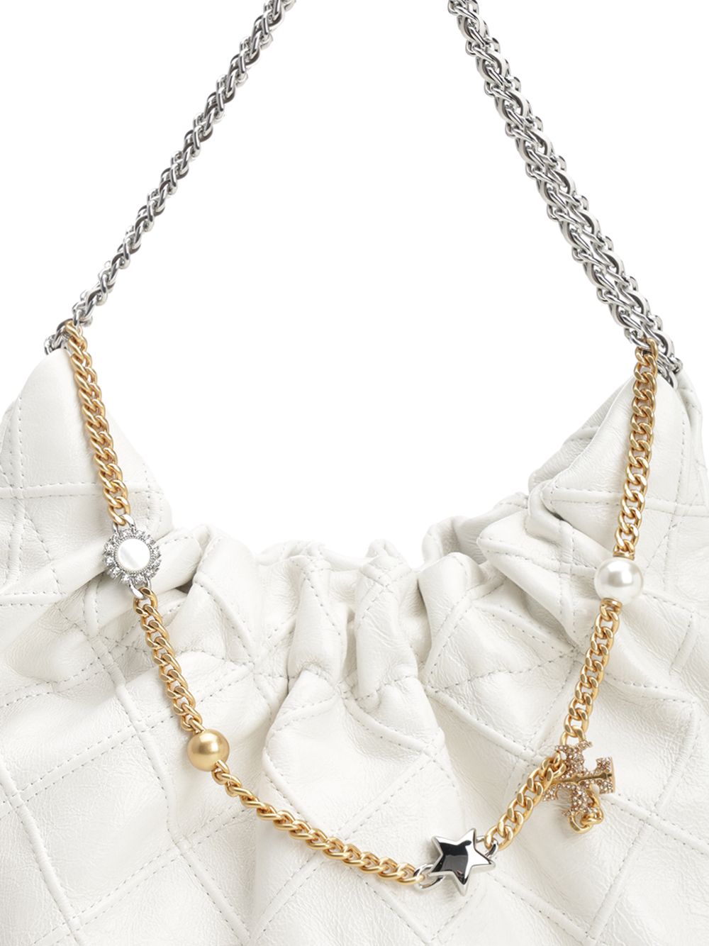 Mini Fleming bag White Shoulder