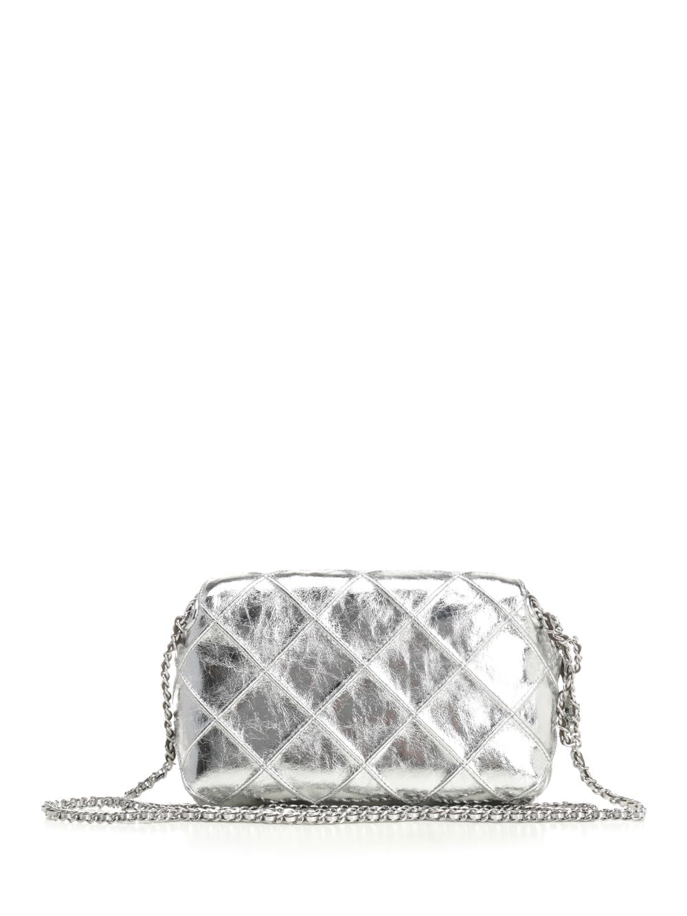 Fleming shoulder bag Silver Crossbody