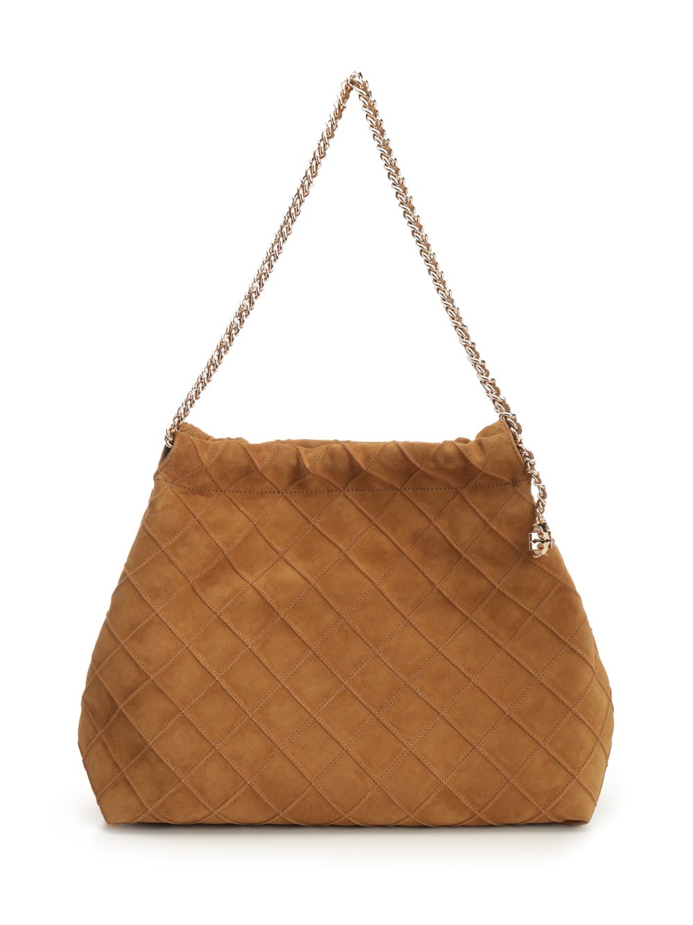 Fleming suede hobo bag Brown Shoulder