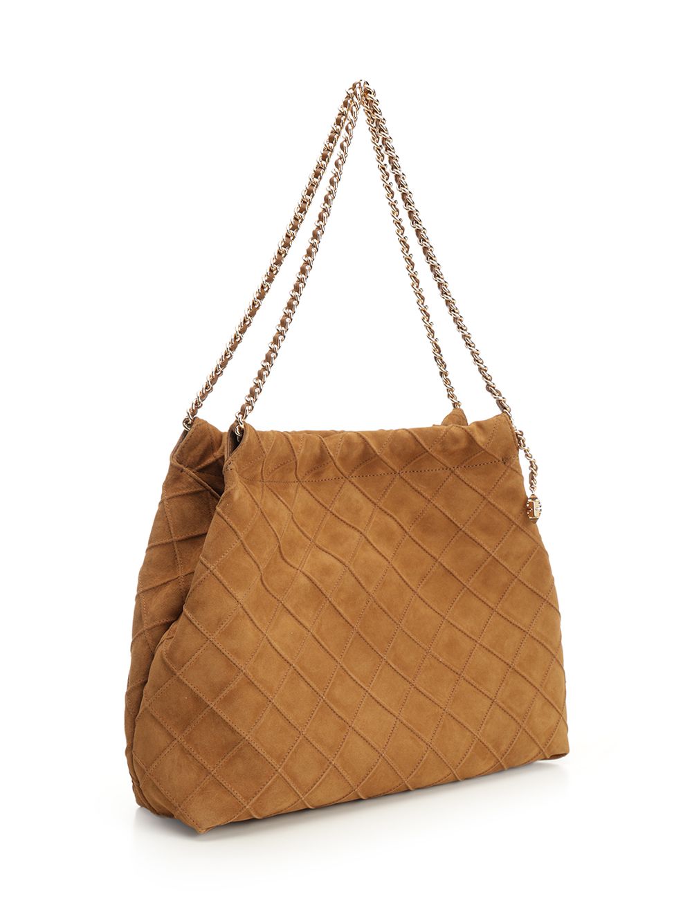 Fleming suede hobo bag Brown Shoulder
