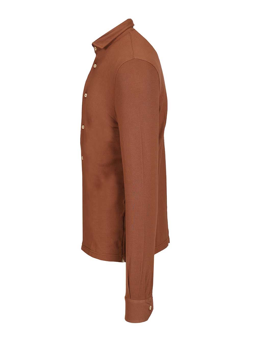 Long-sleeved shirt Brown