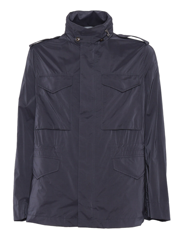 FIELD JACKET UOMO.54.99 Black Polyamide Polyester Heavy
