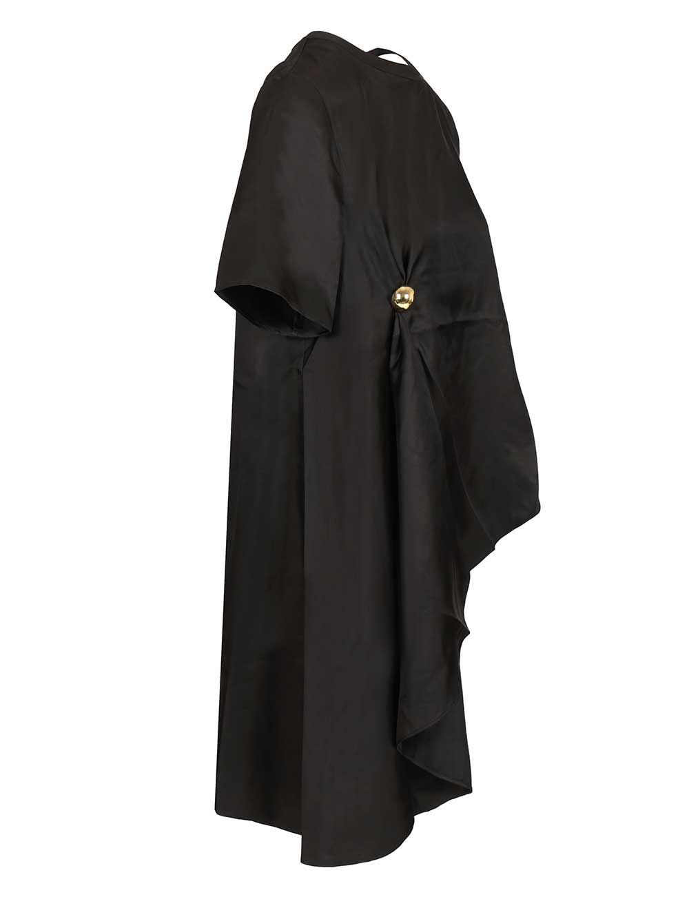 Madea Silk Top Black Tops