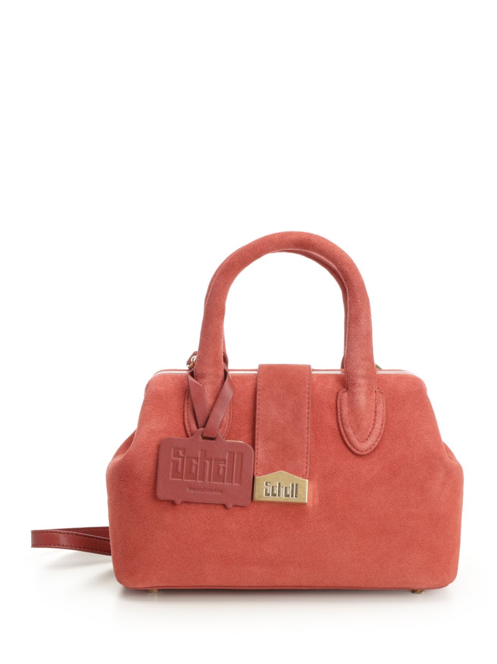 Doctor bag satchel Red Handbags