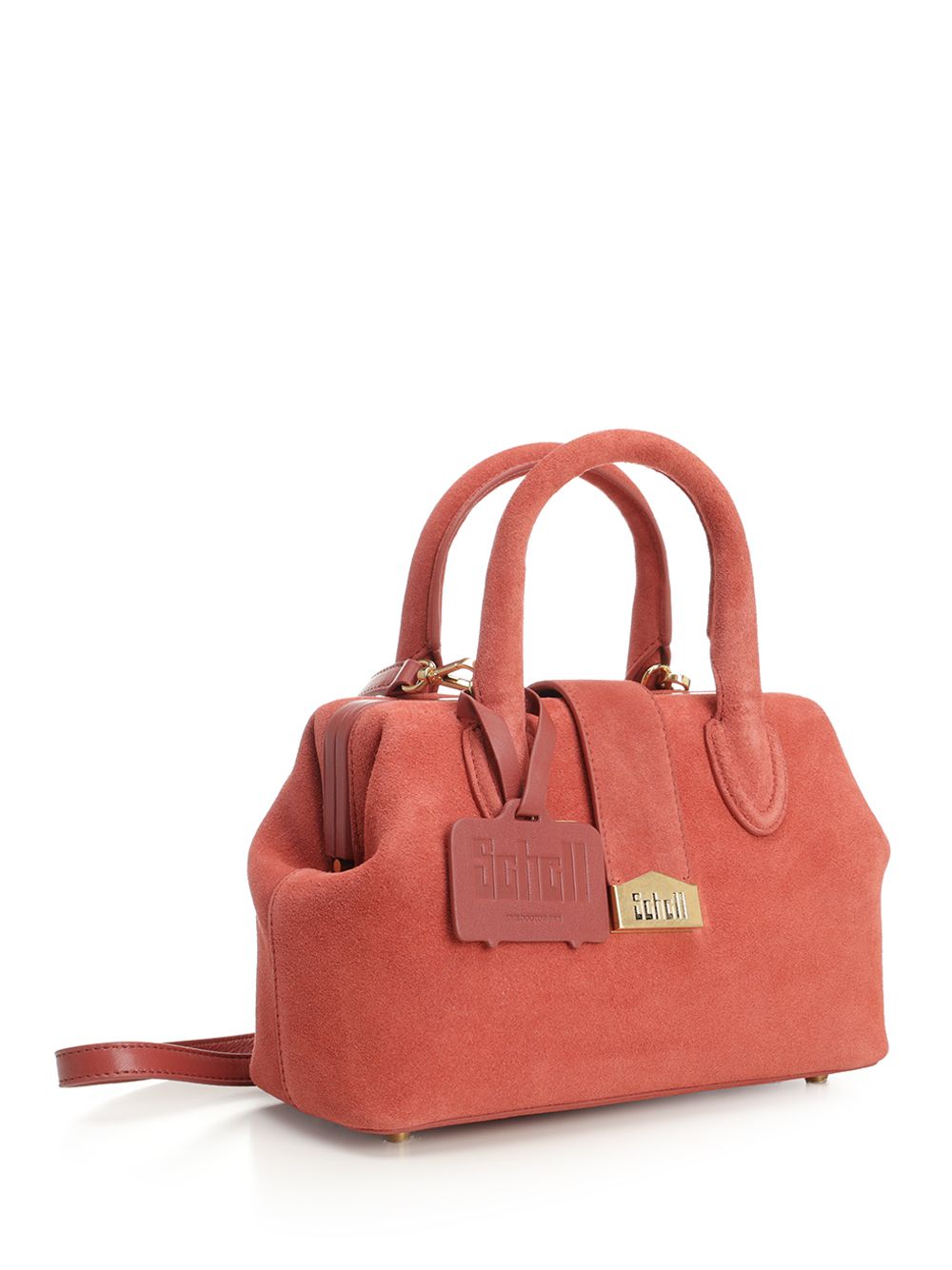 Doctor bag satchel Red Handbags