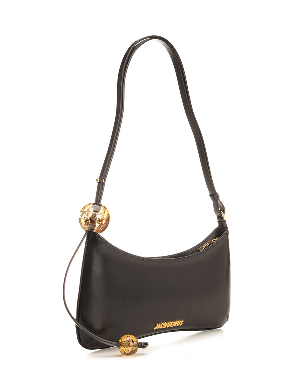 Il Bisou Perle structured shoulder bag Black