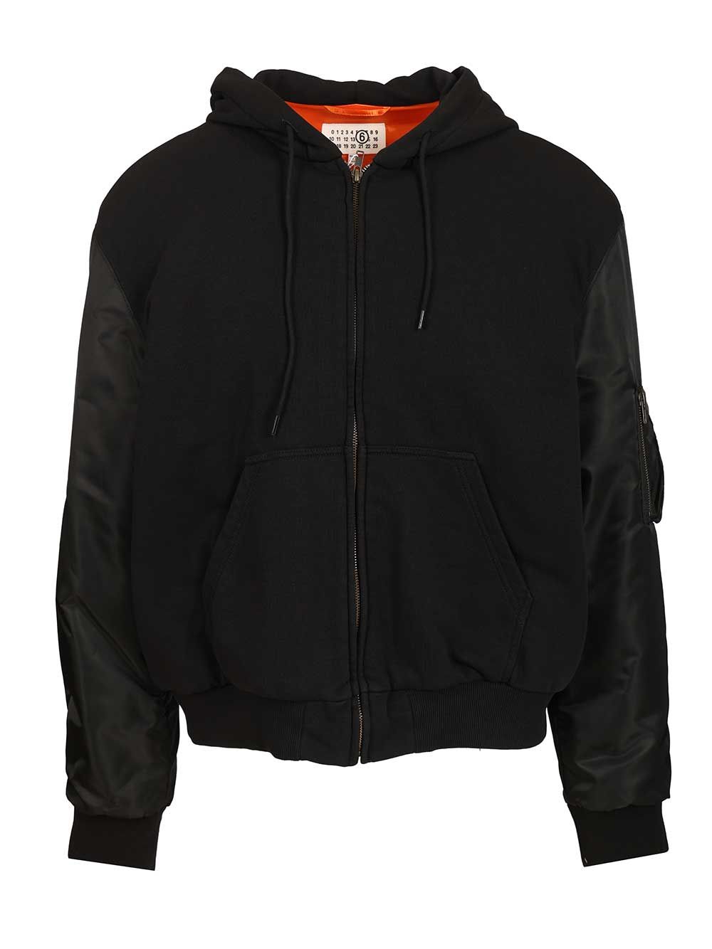 Hooded jacket Black