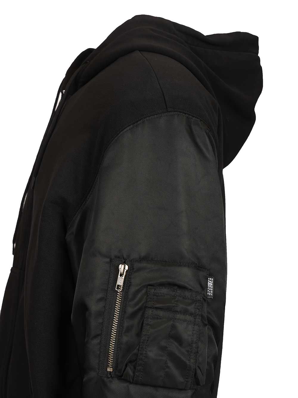 Hooded jacket Black