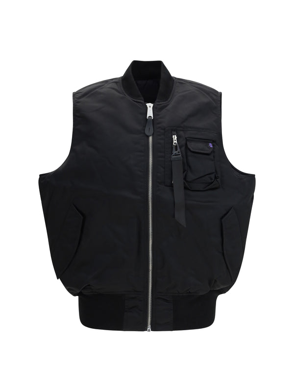 Vest Ma-1 Base Black Nylon Blazers