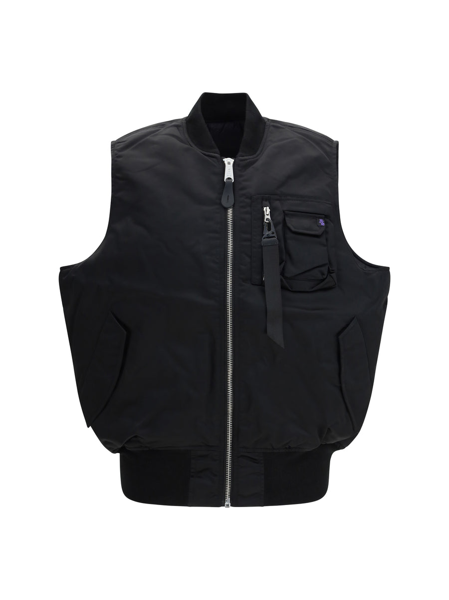 Vest Ma-1 Base Black Nylon Blazers