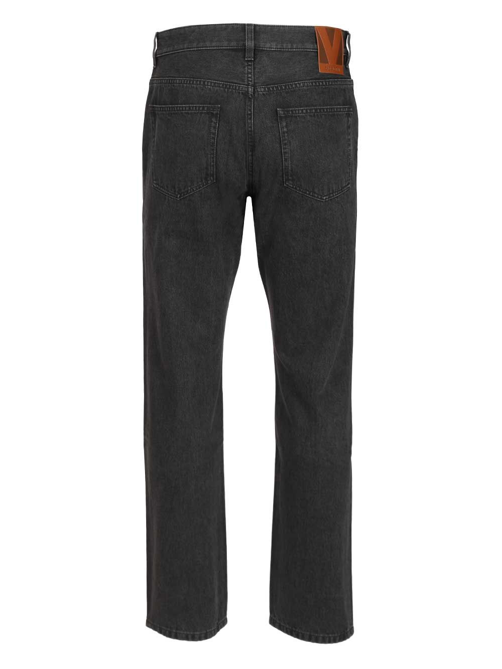 Five-pocket jeans Black