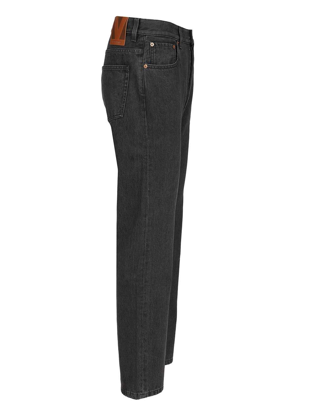Five-pocket jeans Black