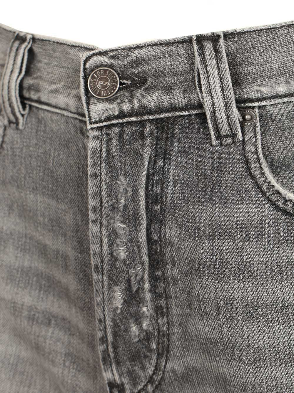Denim shorts Grey Cotton Trousers