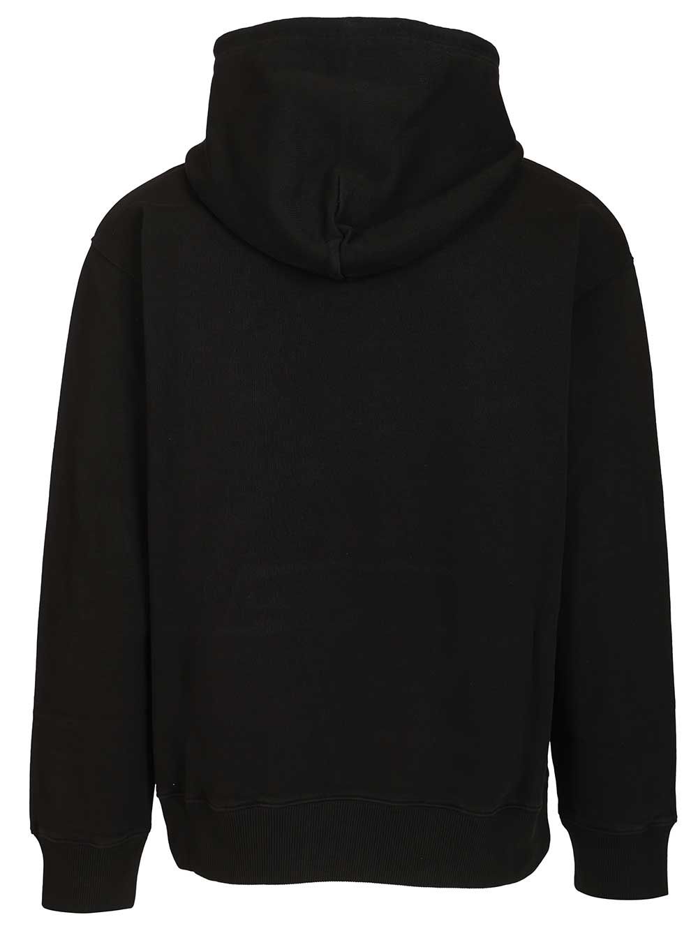 Numeric Hoodie Black Cotton Sweatshirts