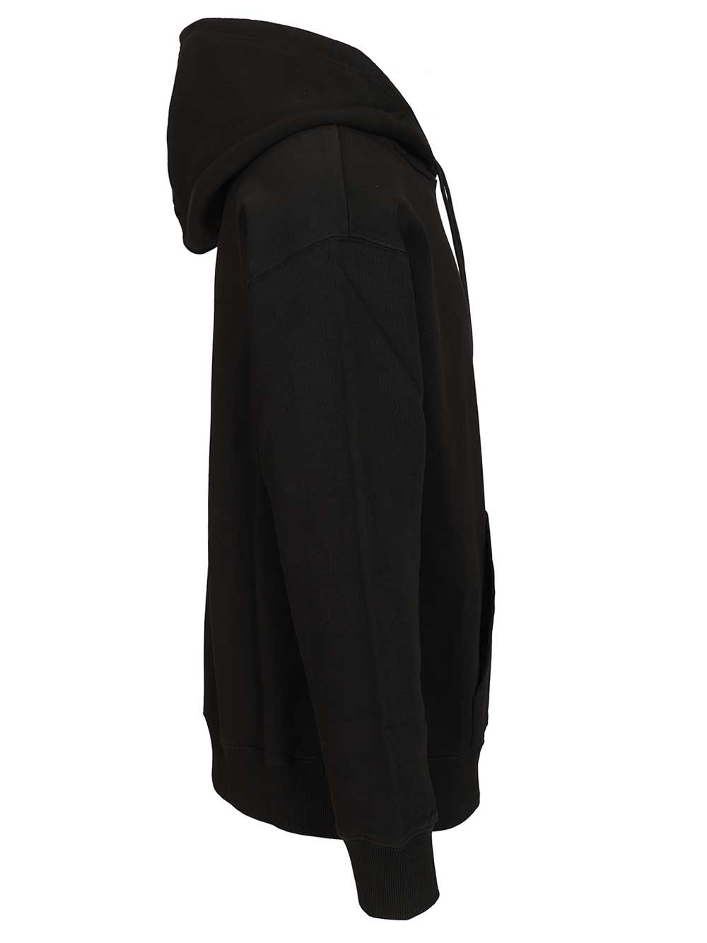 Numeric Hoodie Black Cotton Sweatshirts