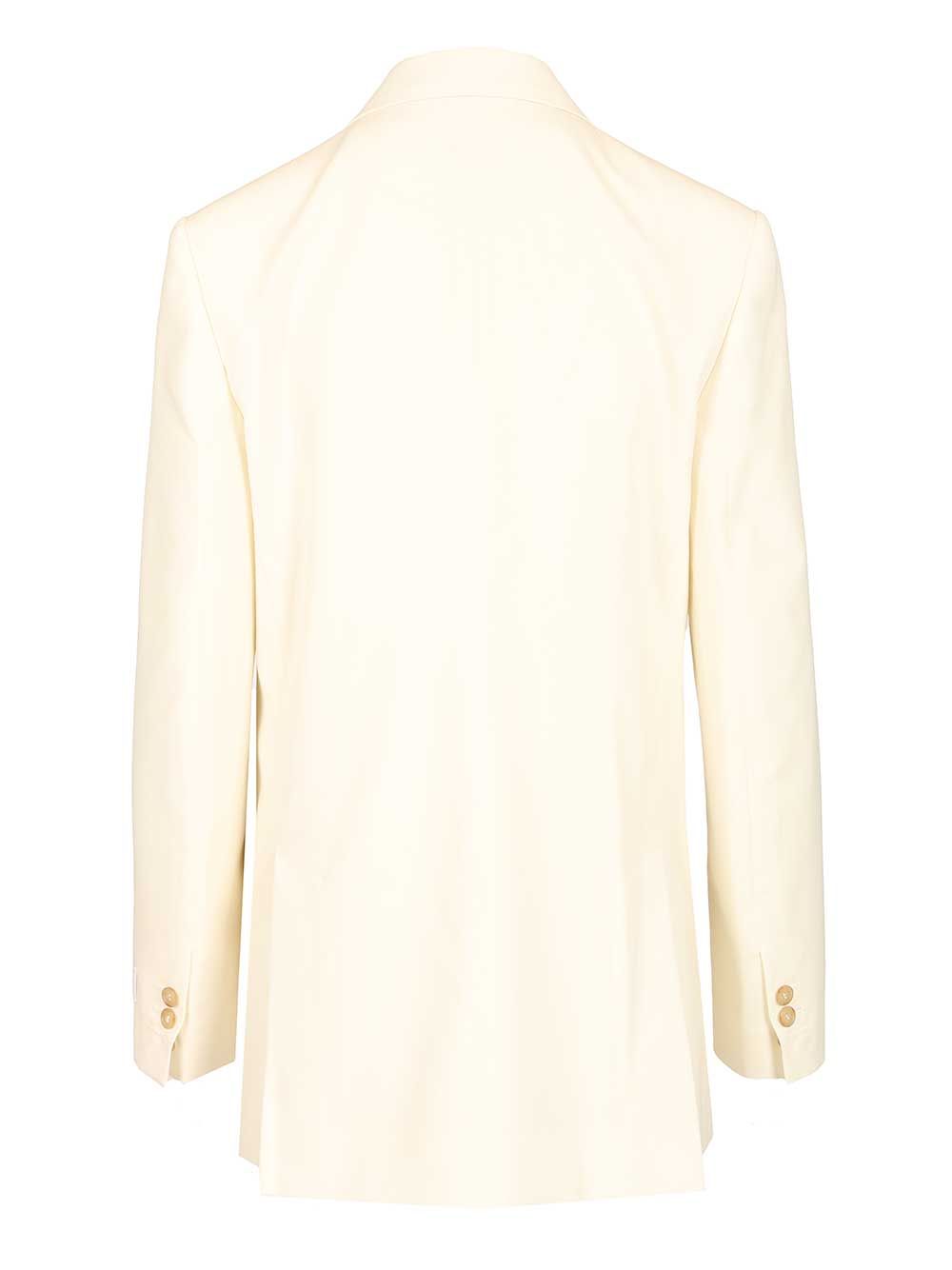 Double-breasted blazer Beige Jacket