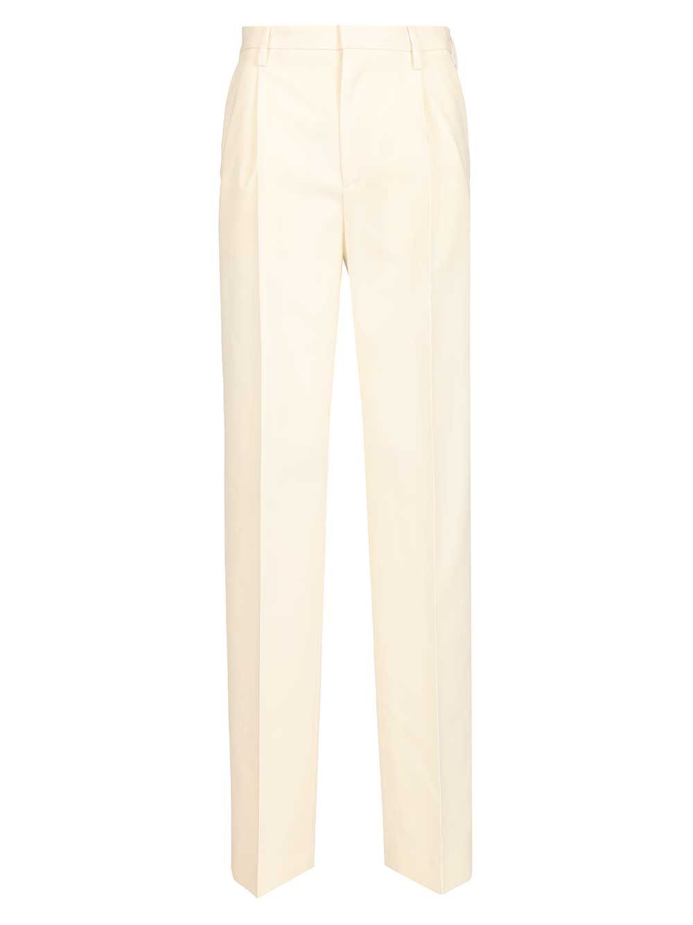 Tapered leg trousers Beige