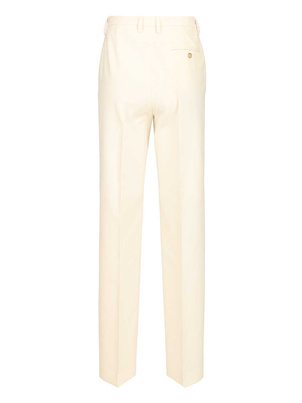 Tapered leg trousers Beige