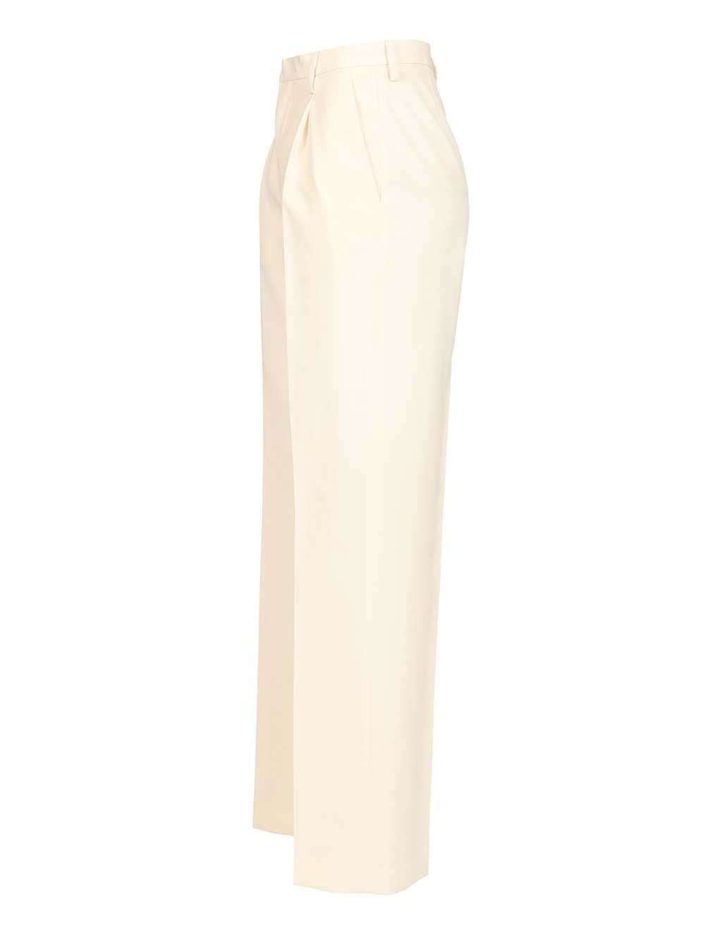 Tapered leg trousers Beige