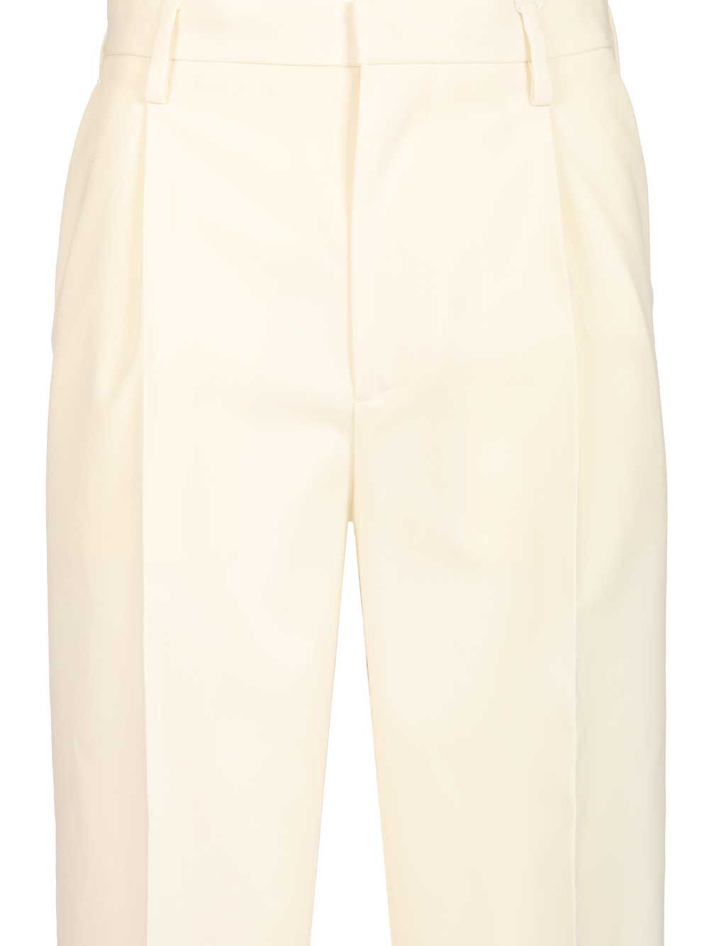 Tapered leg trousers Beige