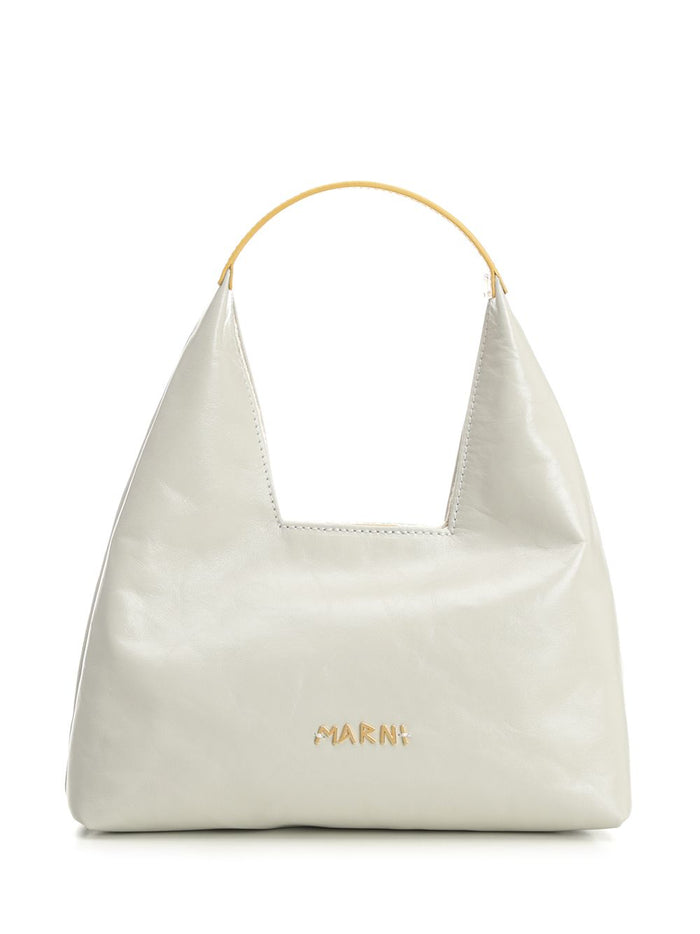Mini Trapeze handbag White Handbags
