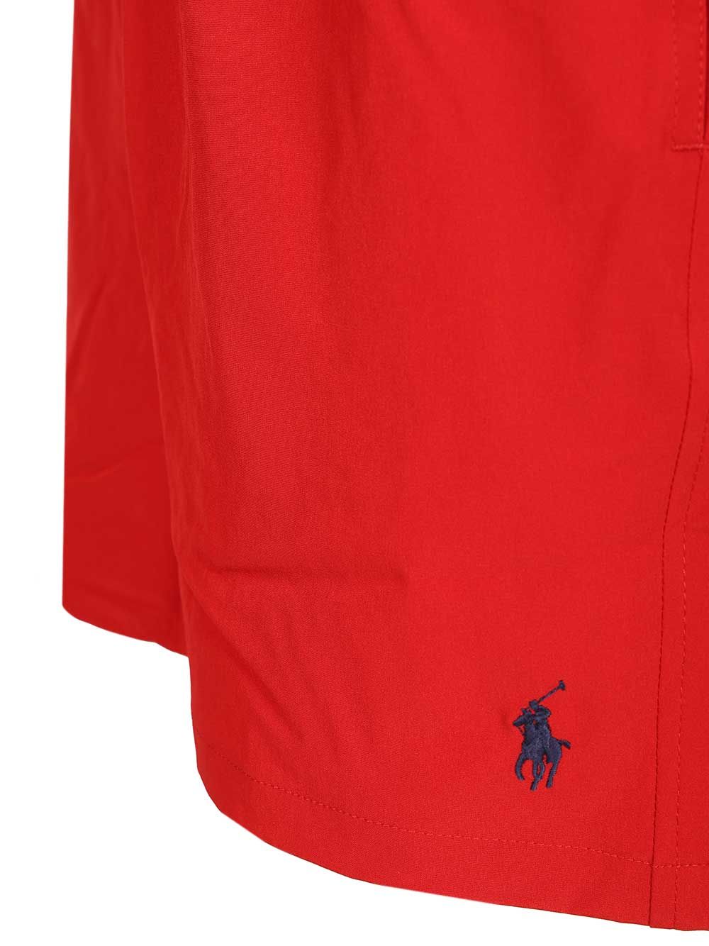Stretch Shorts Red Polyester (recycled) Elastane Swimwear