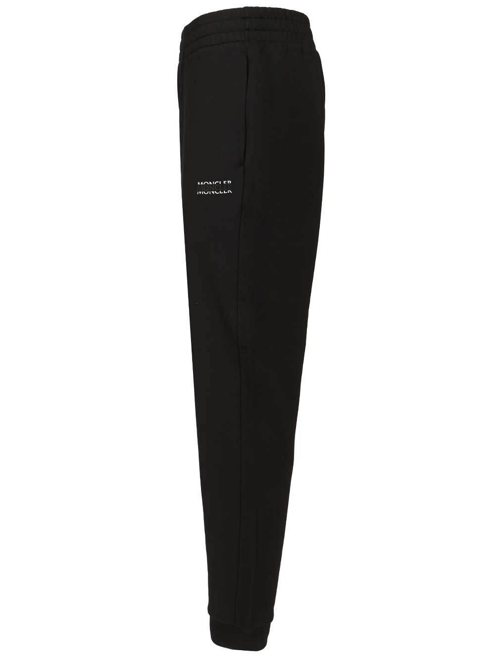 Sweatpants Black Cotton Trousers