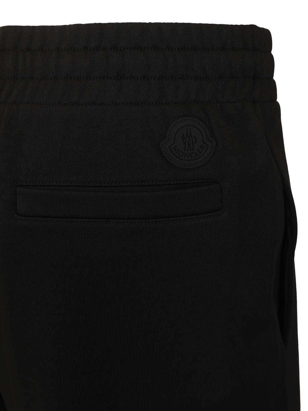 Sweatpants Black Cotton Trousers