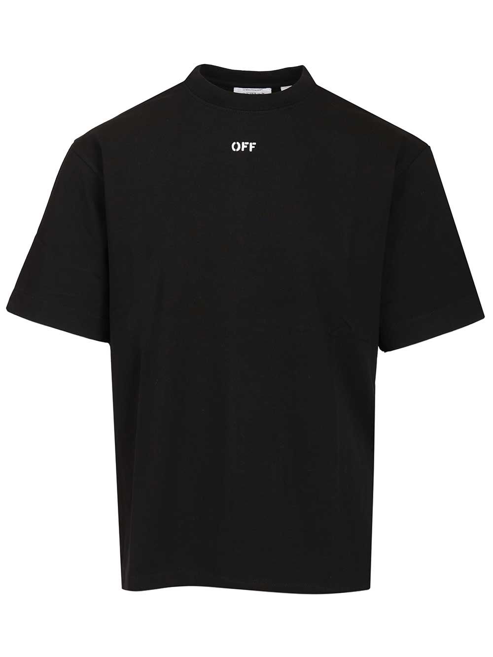 Arrow 3D spray T-shirt Black Cotton