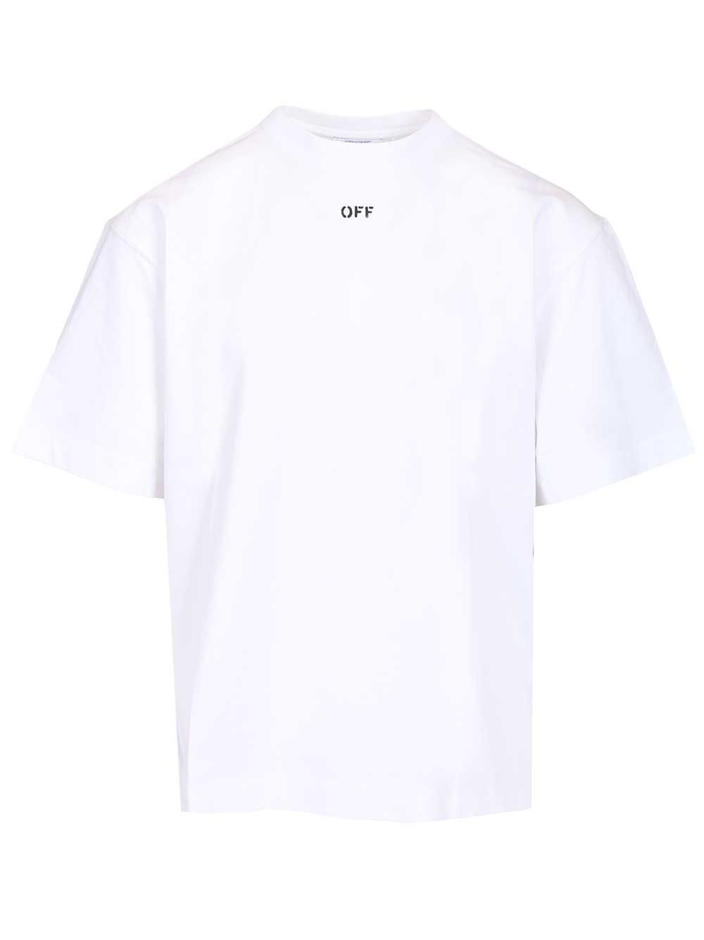 Arrow 3D spray T-shirt White Cotton