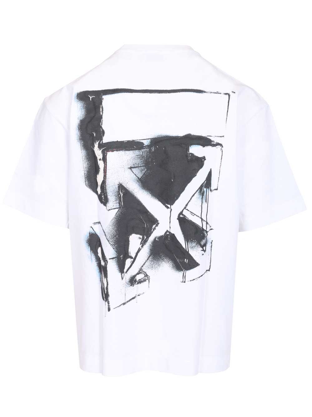 Arrow 3D spray T-shirt White Cotton