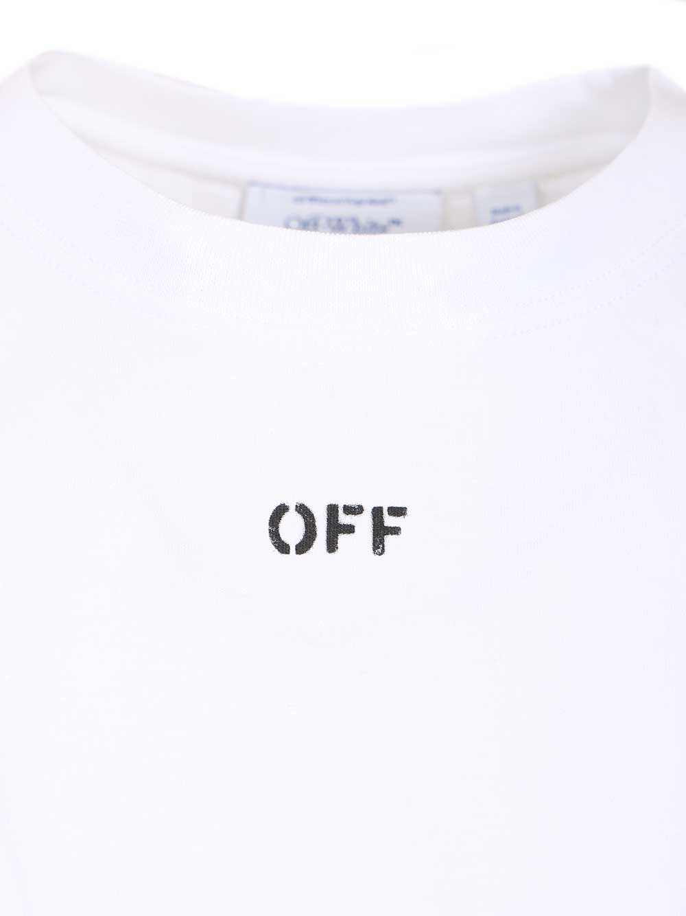 Arrow 3D spray T-shirt White Cotton