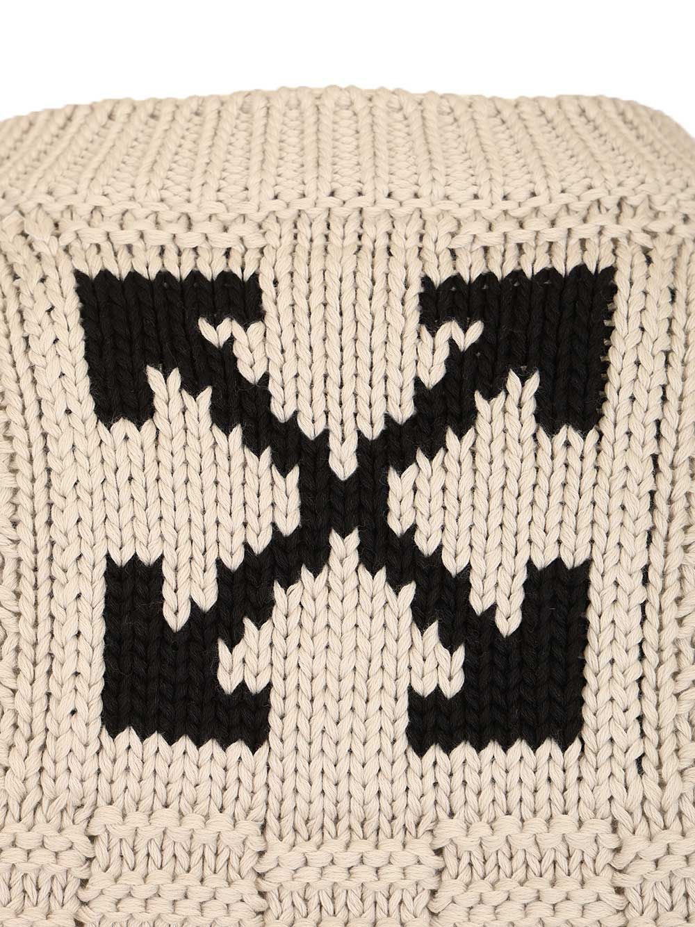 Arrow Cotton Sweater Beige