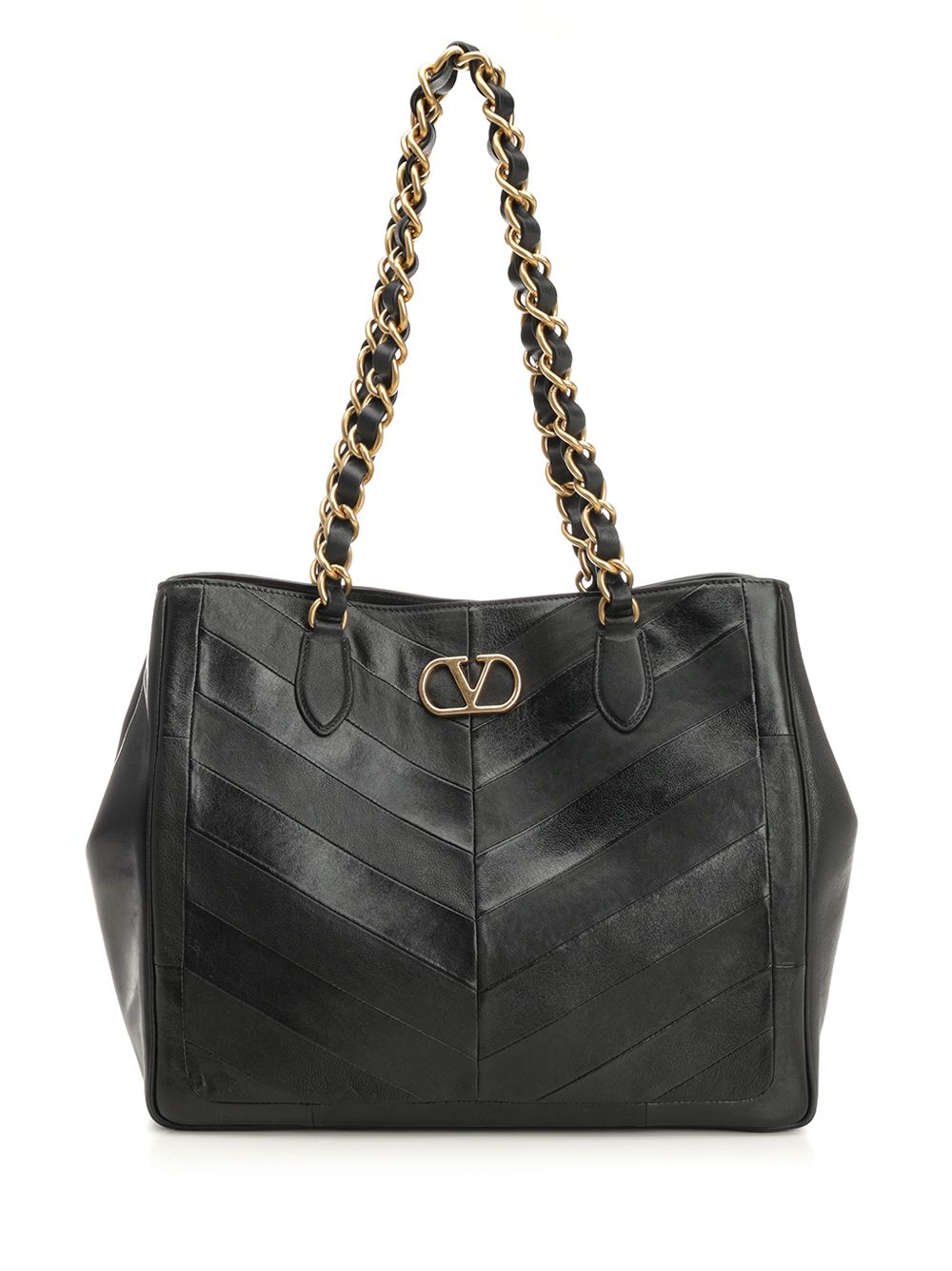 Laseine shopping bag Black Handbags