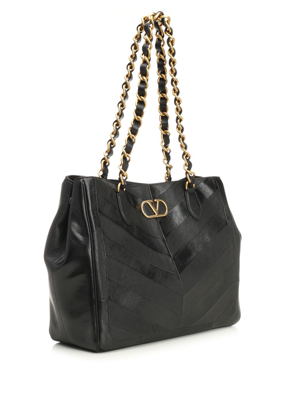 Laseine shopping bag Black Handbags