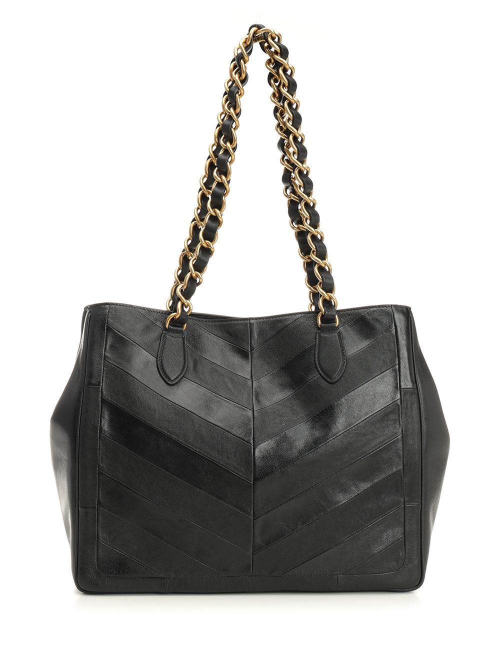 Laseine shopping bag Black Handbags