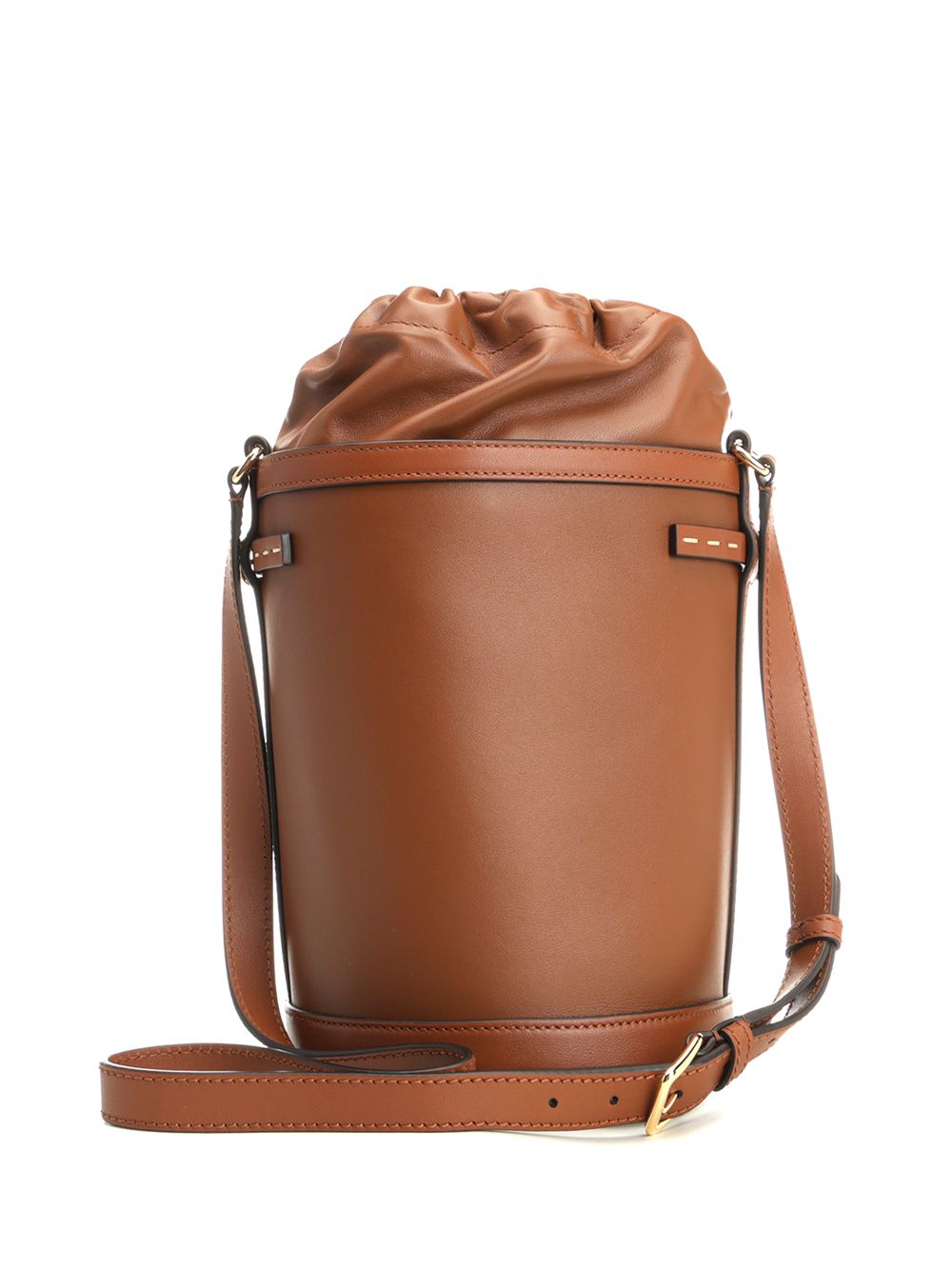 VLogo Signature Bucket Bag Brown Crossbody