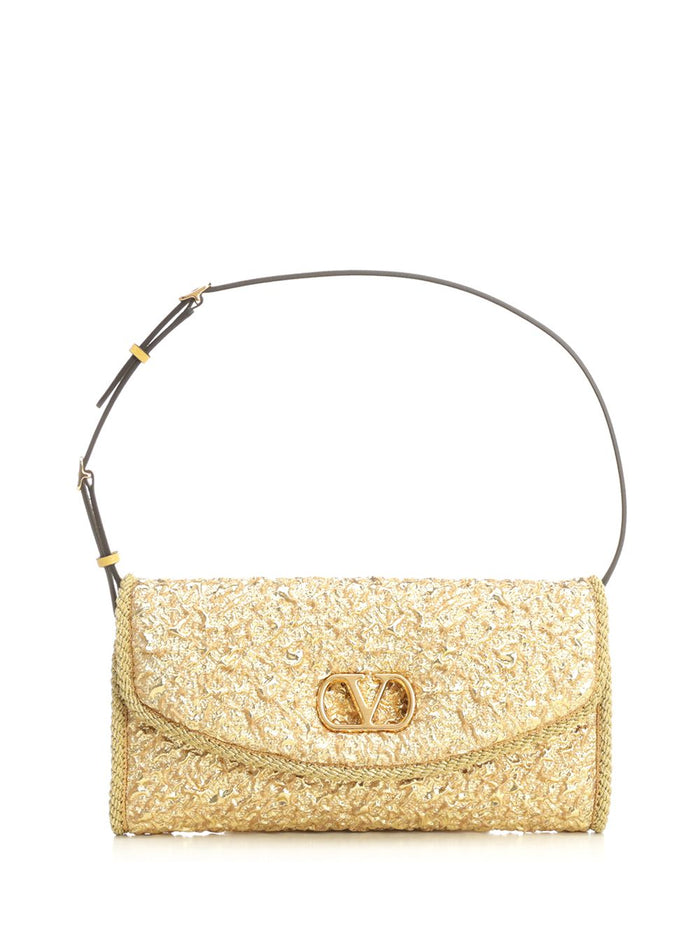 Small shoulder bag Gold Acfmpase Clutches